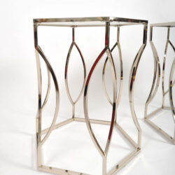 The image for Valerie Wade Ft598 Pair 1960S Us Hexagonal Side Tables04