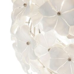 The image for Valerie Wade Lc071 White Murano Globe Chandelier 02