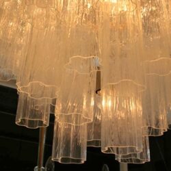 The image for Valerie Wade Lc079 Claridge Chandelier Clear Amber Pink 03