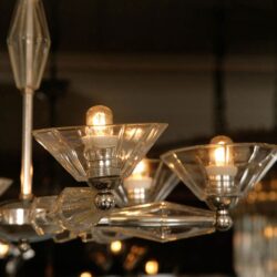 The image for Valerie Wade Lc083 1950S Italian Six Arm Glass Chandelier 04