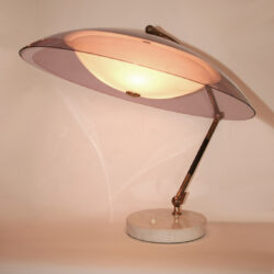 The image for Valerie Wade Lt629 1950S Italian Articulated Dome Lamp Stilux 01