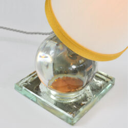 The image for Valerie Wade Lt652 1930S Crystal Ball Lamp Jacques Adnet 02