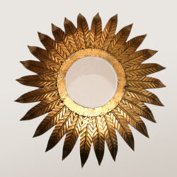 The image for Valerie Wade Lw097 1980S Italian Sunburst Mirror Light 01