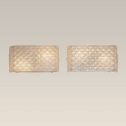 The image for Valerie Wade Lw227 Italian Glass Wall Lights 01