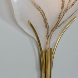 The image for Valerie Wade Lw362 Murano Glass Leaf Wall Lights 02