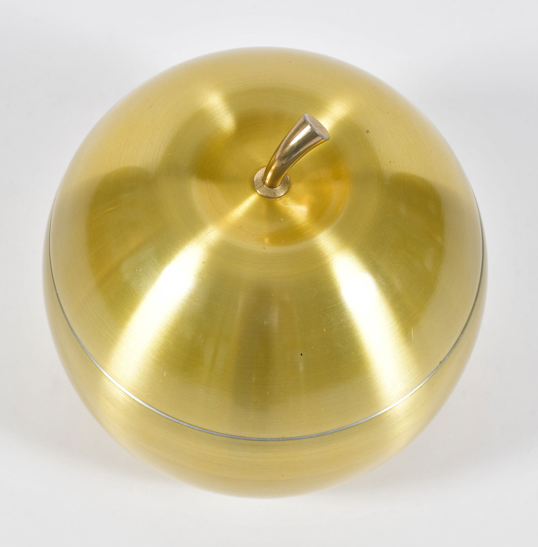 Apple Brass Ice Bucket 03