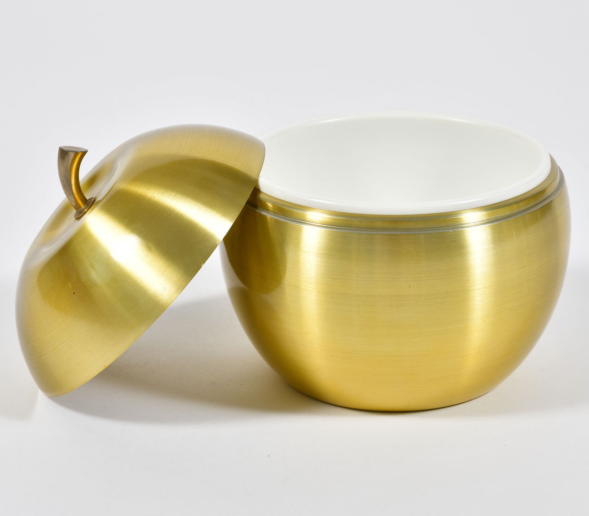 Apple Brass Ice Bucket 04