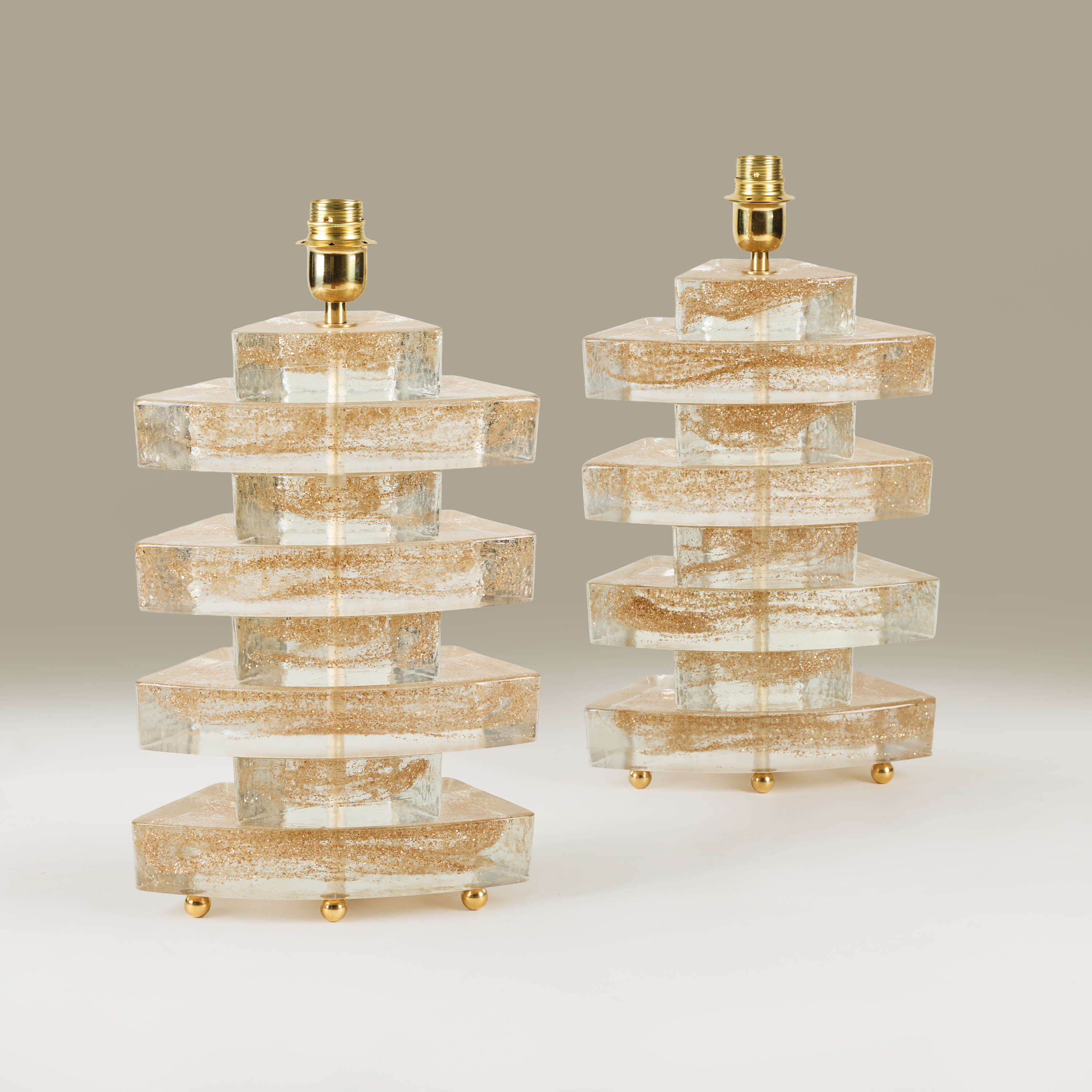 Gold Flecked Deco Lights Valerie Wade 263207 V1