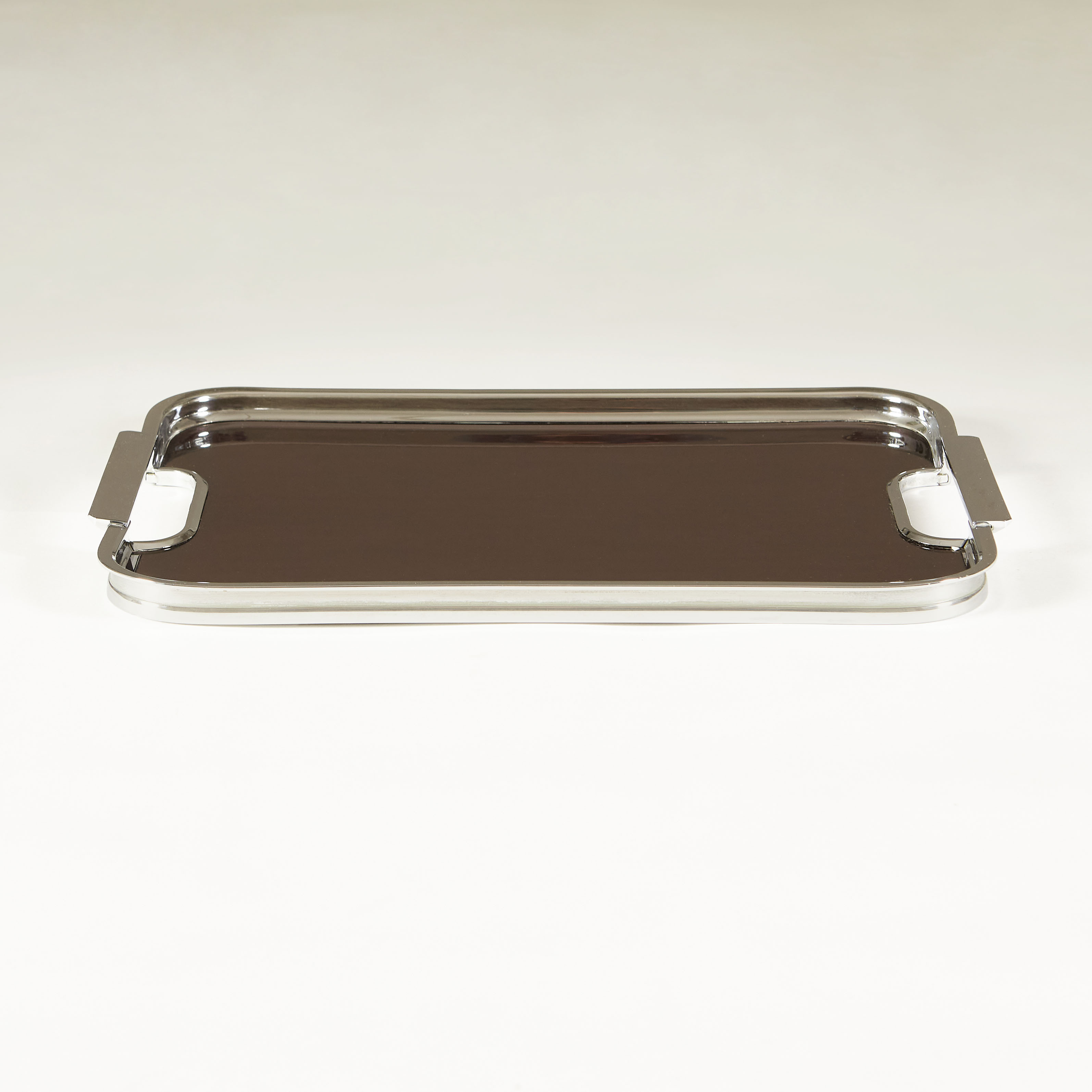 Chrome And Bakelite Tray 0111 V1