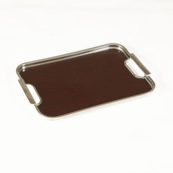 The image for Chrome And Bakelite Tray 0110 V1