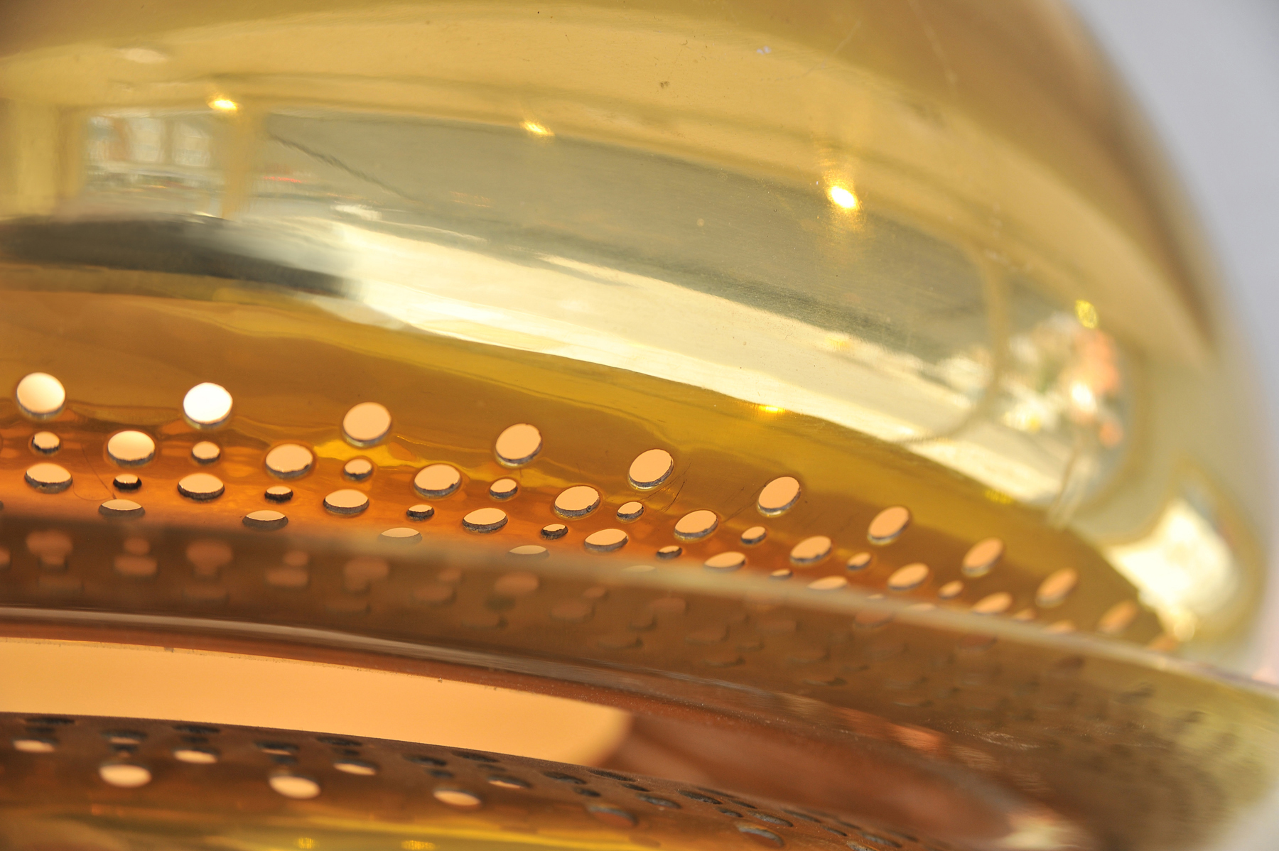 Brass Ceiling Light Detail 02