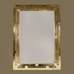 The image for Gold Glass Mirror 0155 V1