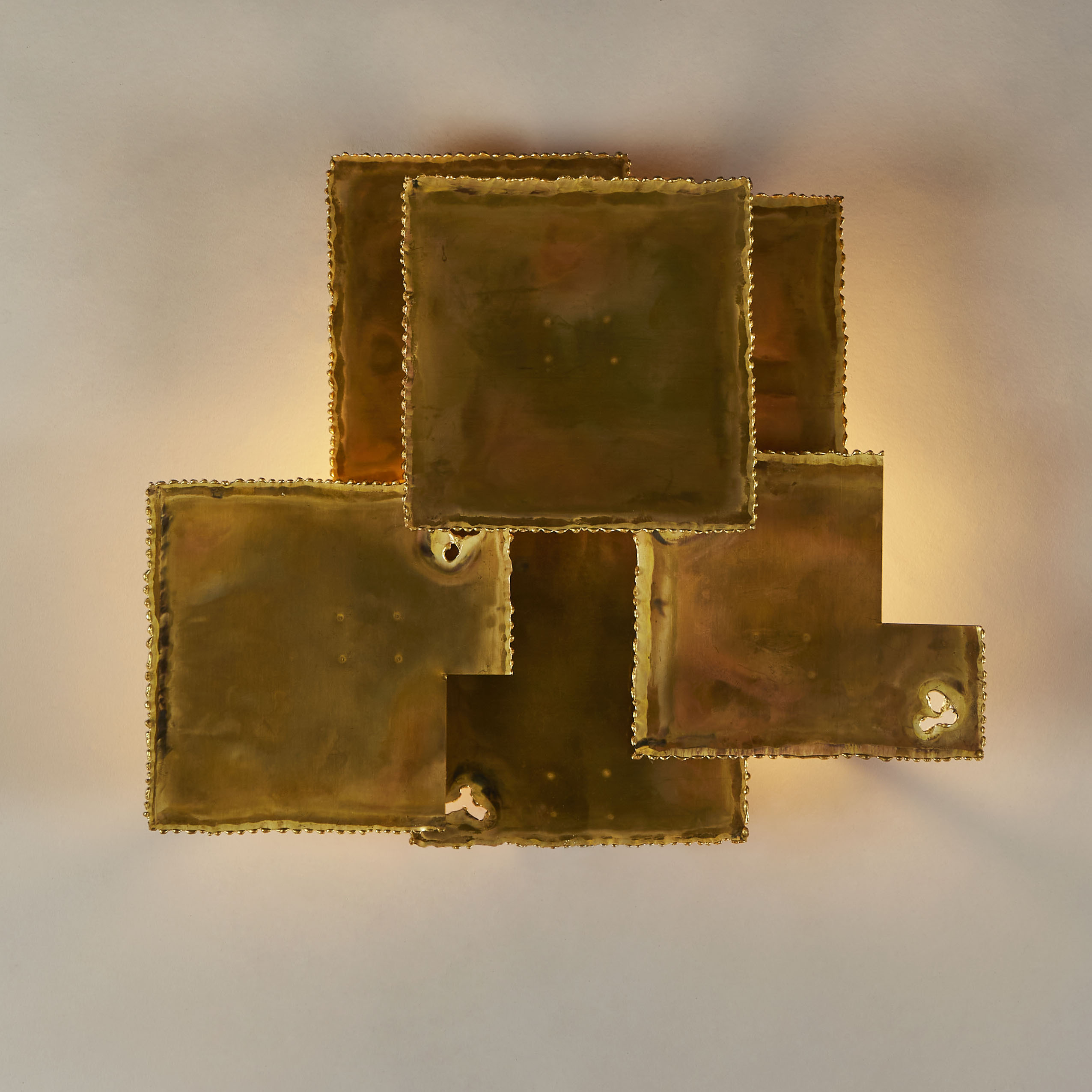 The image for Swedish Brass Wall Light 155 V1