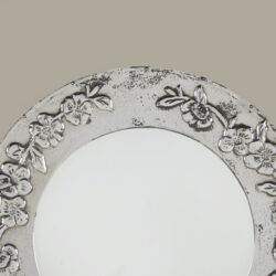 The image for Pewter Poppies Mirror Valerie Wade 24 280 V1