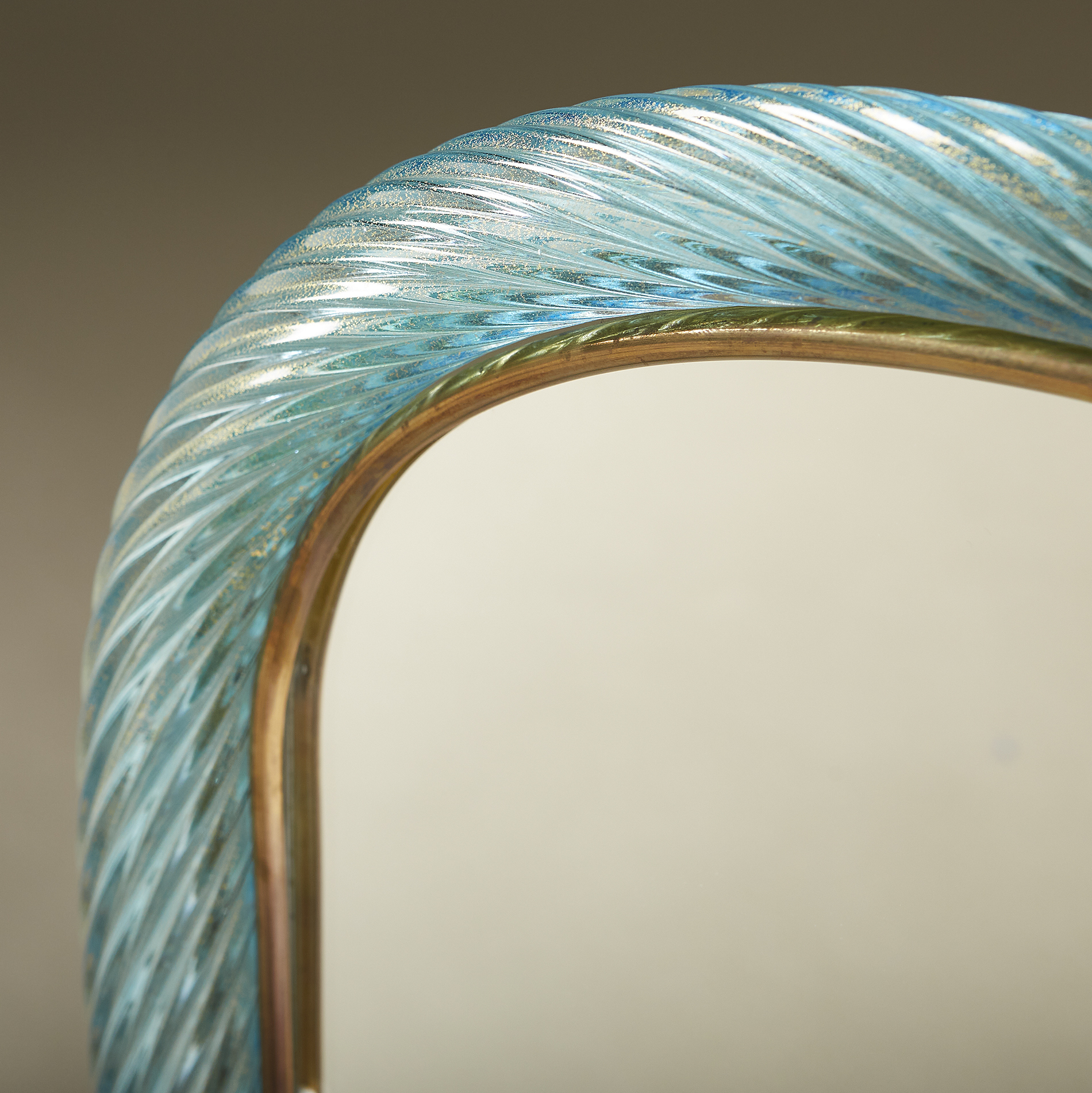 Turquoise Murano Glass Mirror 20210126 Valerie Wade 0134 V1