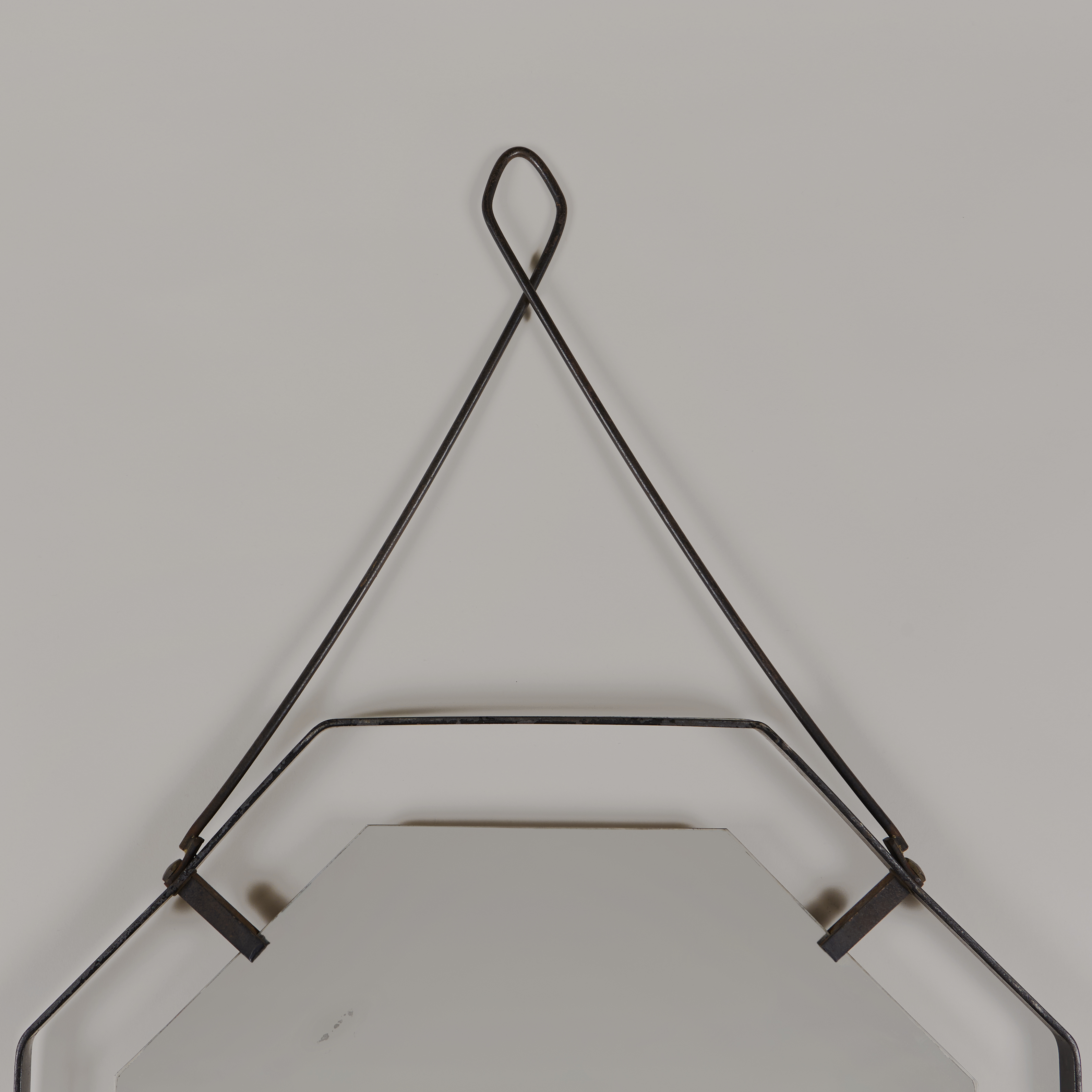 Octagonal Wrought Iron Mirror Valerie Wade 20 178 V1