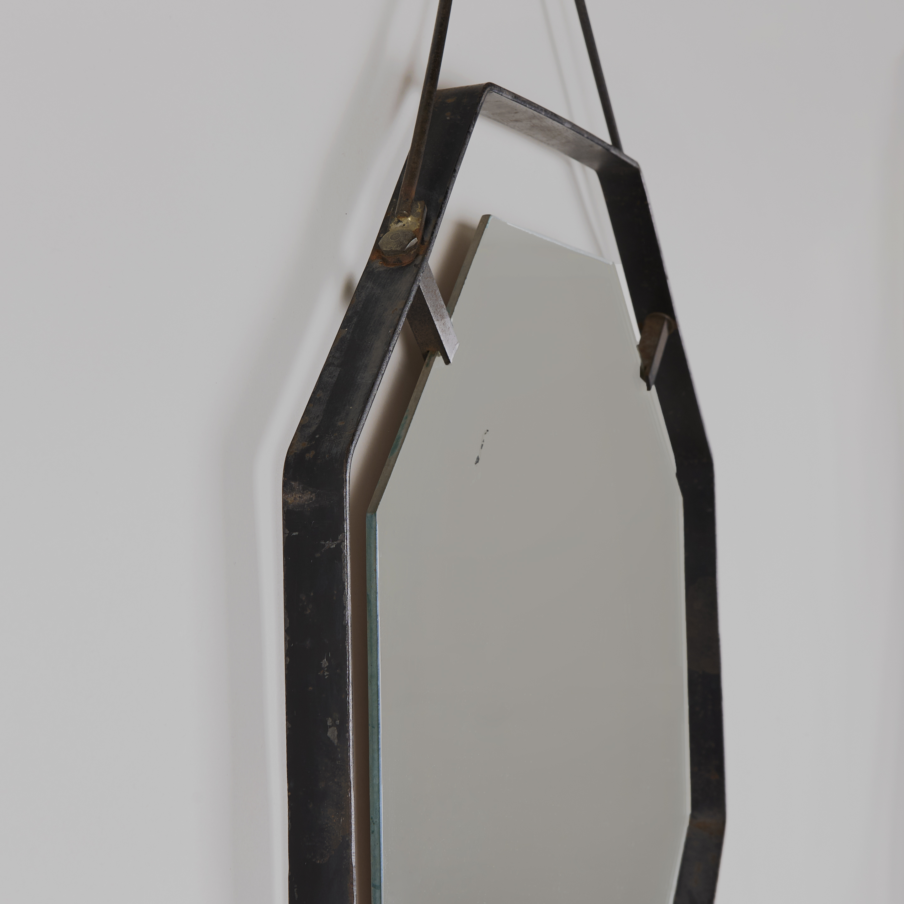 Octagonal Wrought Iron Mirror Valerie Wade 20 179 V1