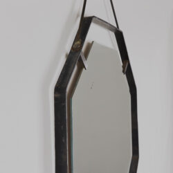 The image for Octagonal Wrought Iron Mirror Valerie Wade 20 179 V1