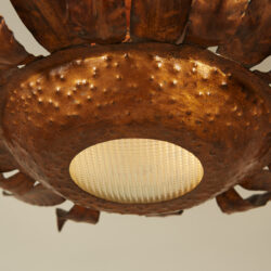 The image for Copper Flower Ceiling Light 0280 V1