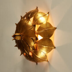 The image for Gold Leaf Wall Light 20210427 0100 V1