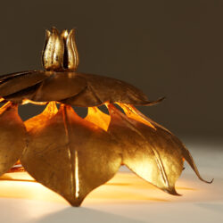 The image for Gold Leaf Wall Light 20210427 0104 V1