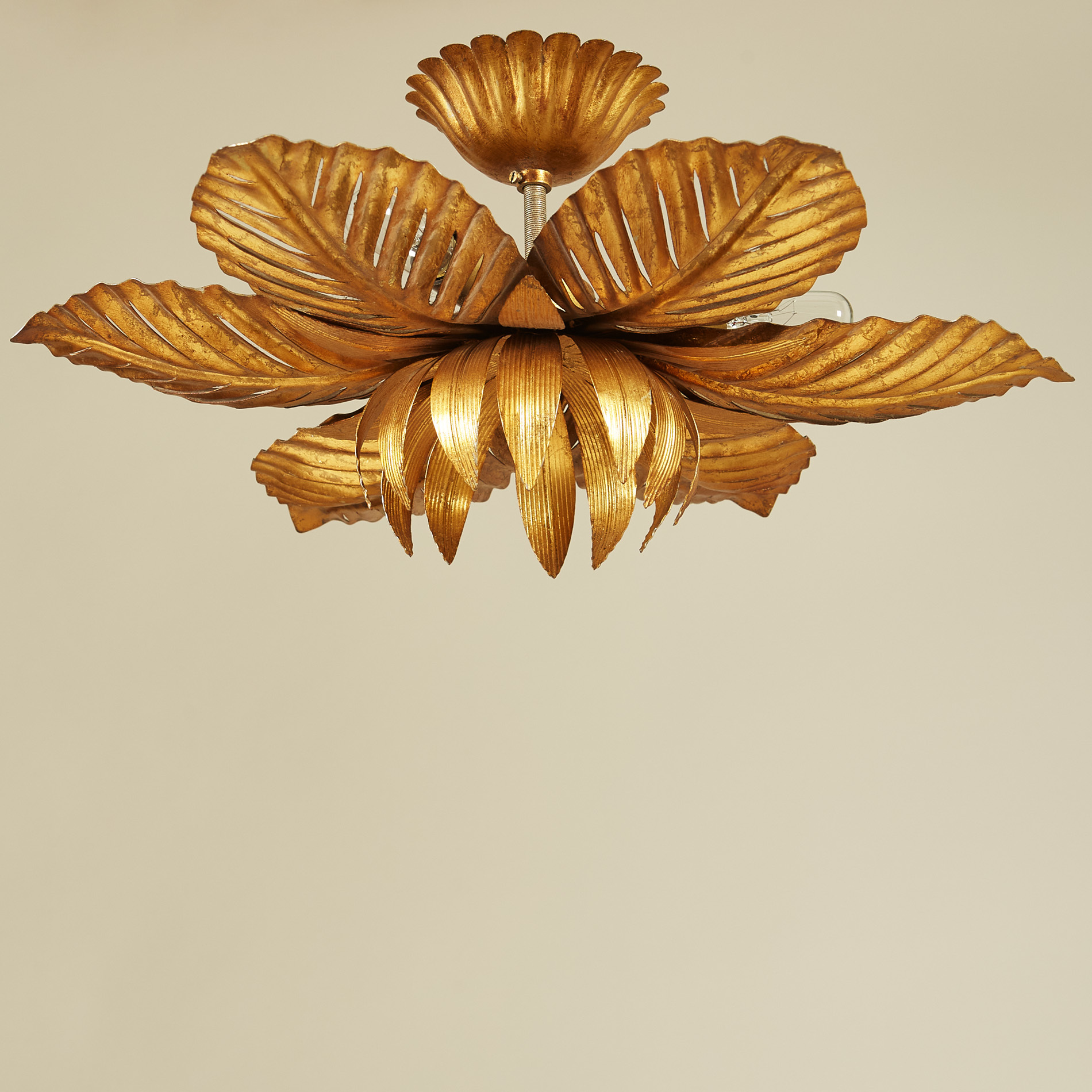 Palm Leaf Pendant Light 0115 V1