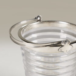 The image for Crystal And Silver Ice Bucket Valerie Wade 24 235 V1