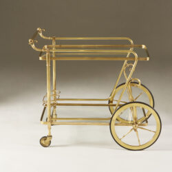 The image for Italian Brass Drinks Trolley 036 V1