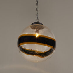 The image for Black And Gold Ball Pendant 19 0178 V1