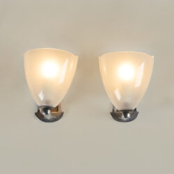 The image for Italian Pink And Chrome Wall Lights Valerie Wade 23 176 V1