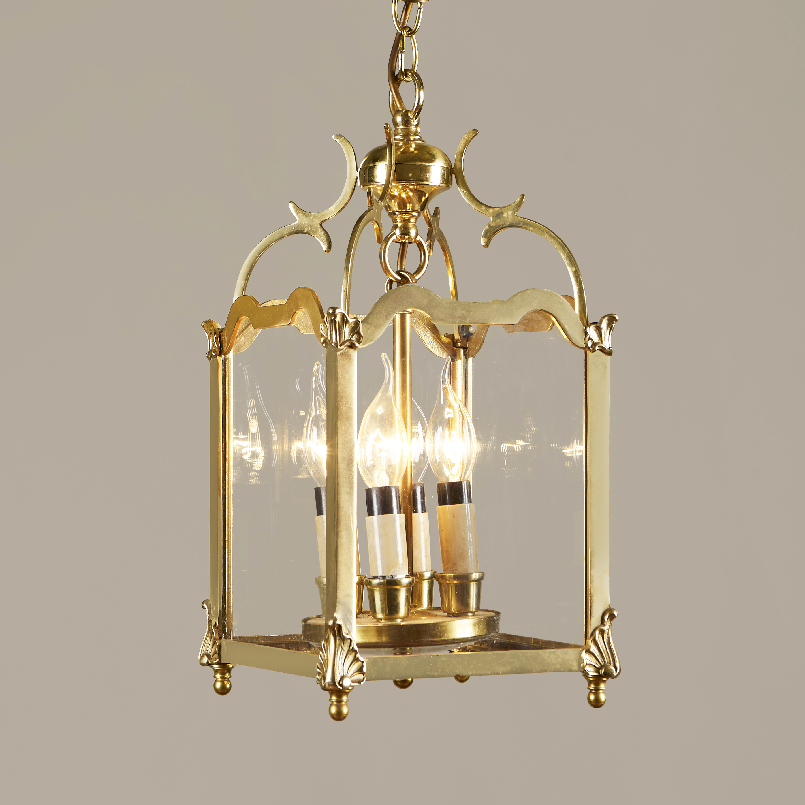 Italian Brass Lantern Valerie Wade 21 153 V1