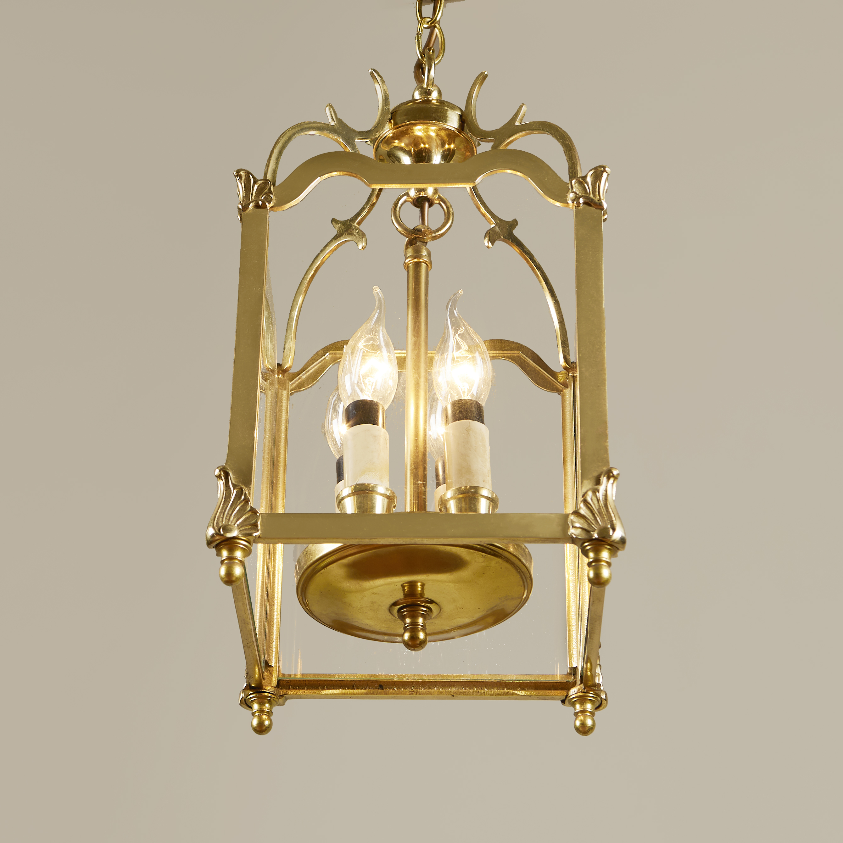 Italian Brass Lantern Valerie Wade 21 155 V1