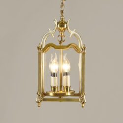 The image for Italian Brass Lantern Valerie Wade 21 150 V1