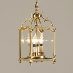 The image for Italian Brass Lantern Valerie Wade 21 153 V1