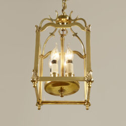The image for Italian Brass Lantern Valerie Wade 21 155 V1