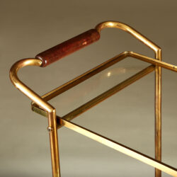 The image for Italian Brass And Mahogany Drinks Trolley 20210225 Valerie Wade 3 140 V1