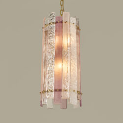 The image for New Pink Italian Pendant Valerie Wade 23 229 V2