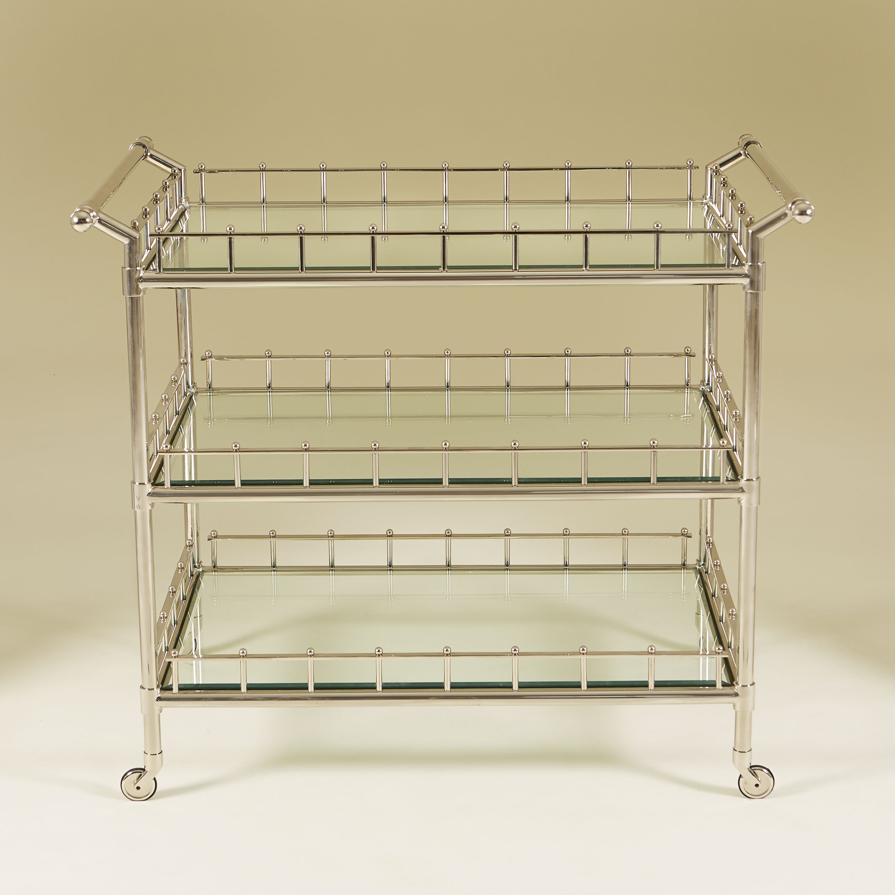 The image for Chrome Serving Trolleybar Cart 072 V1