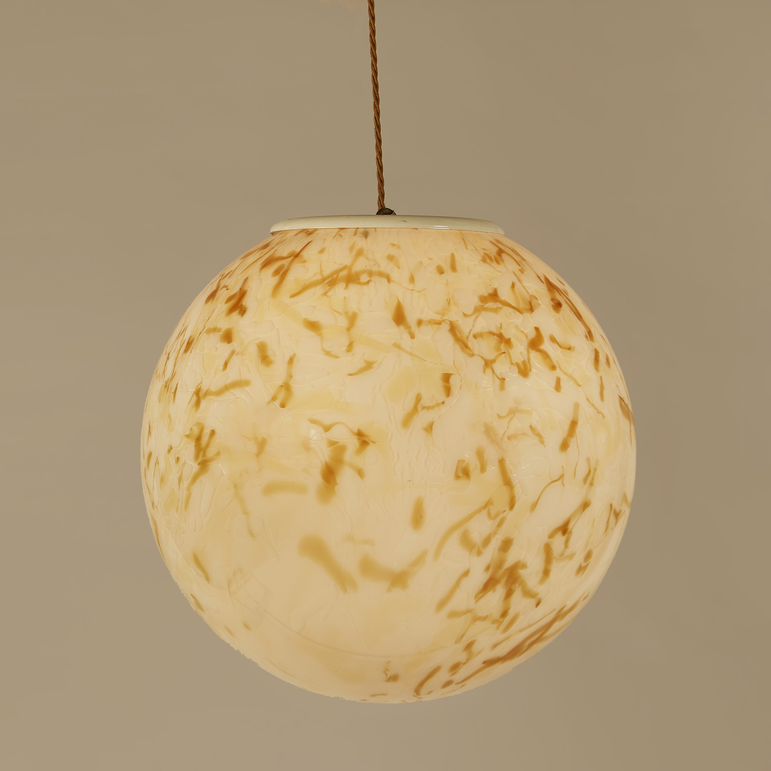 Italian Glass Ball Ceiling Light 214 V1