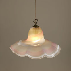 The image for Pink And White Large Pendent 0049 V1