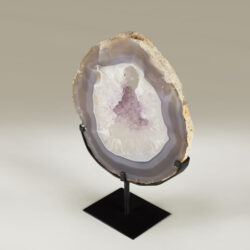 The image for Amethyst Agate Slice Valerie Wade 23 099 V1