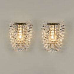 The image for Large Spikey Glass Wall Lights  Valerie Wade 23 165 V1