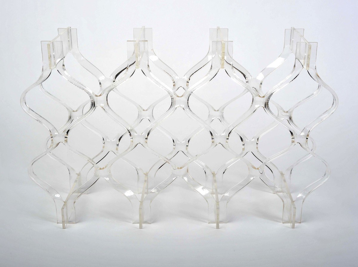 Lucite Bottle Rack Ii