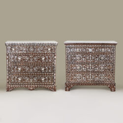 The image for Pair Of Mother Of Pearl Chests Valerie Wade 25 085 V2