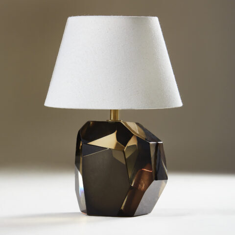 Italian Murano Rock table lamps Valerie Wade