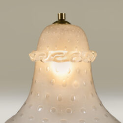 The image for Small Italian Glass Frilly Lamps Valerie Wade 24 069 V1
