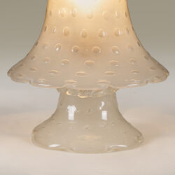 The image for Small Italian Glass Frilly Lamps Valerie Wade 24 072 V1