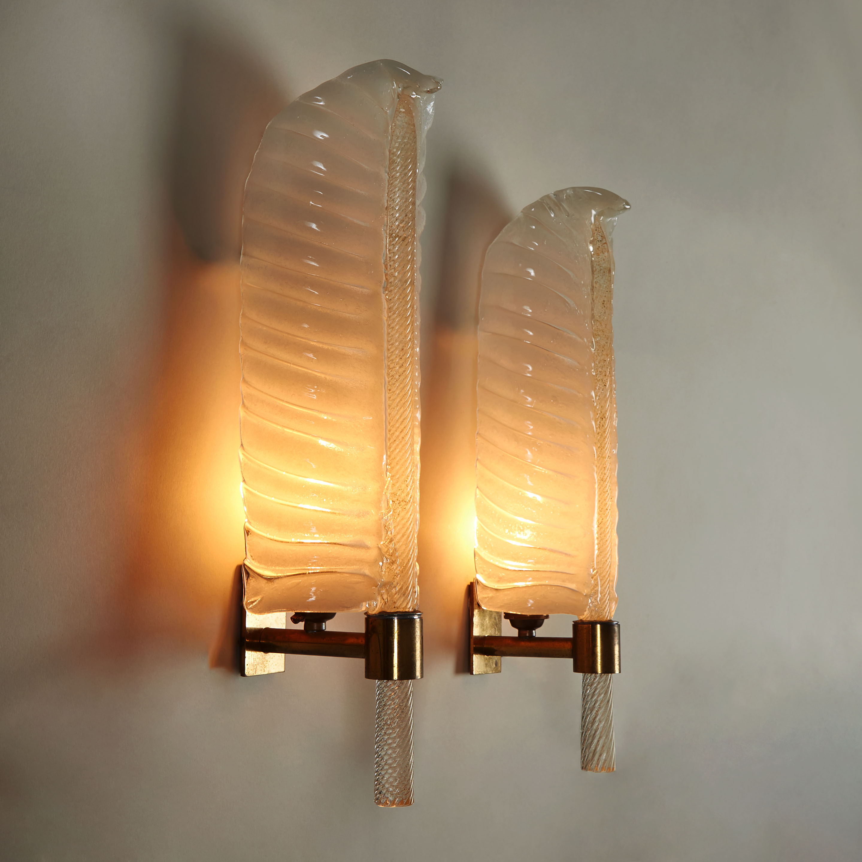 Italian Leaf Wall Lights 0177 V1