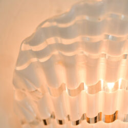 The image for Pair Murano Fluted Wall Lights 05