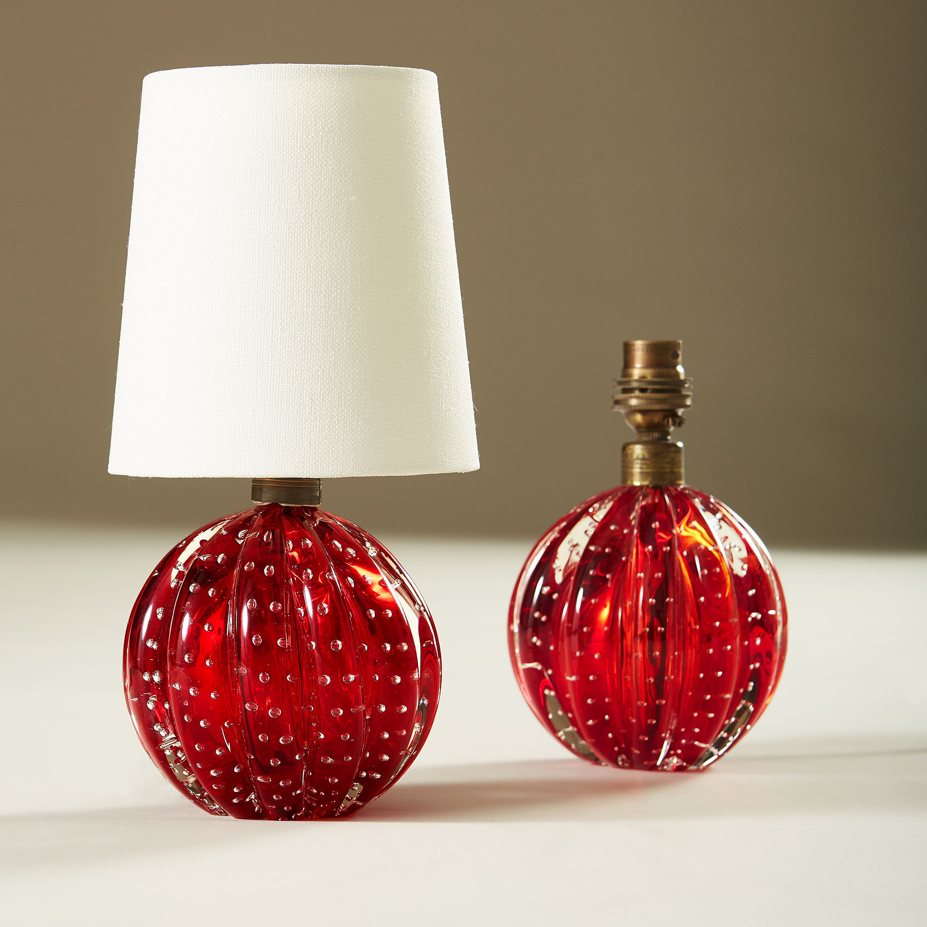 Red Murano Ball Lamp 20210225 Valerie Wade 3 064 V1